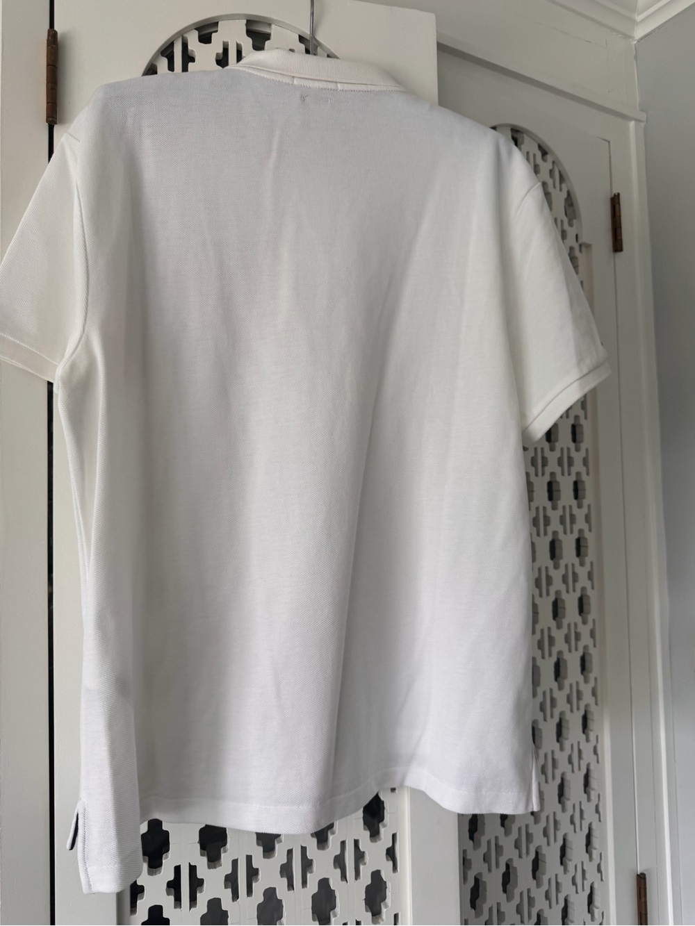 Vintage Polo Ralph Lauren White Polo with Red Trim - Picture 3 of 6